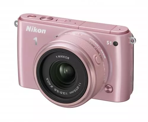 Nikon 1 S1 KIT + 1 NIKKOR 11-27.5mm pink